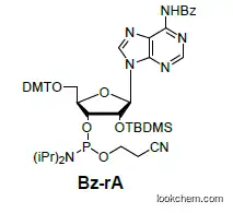 5’-DMT-2’-TBDMS-rA(N-Bz) Phosphoramidite(104992-55-4)
