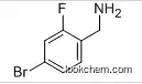 99% 4-Bromo-2-fluorobenzylamine, 99% CAS:112734-22-2