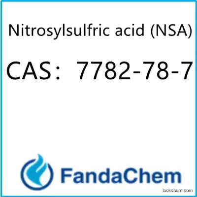Nitrosylsulfuric acid solution 40%min in sulfuric acid ， cas:7782-78-7 from FandaChem