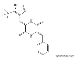 (3Z,6Z)-3-benzylidene-6-[(5-tert-butyl-1H-imidazol-4-yl)methylidene]piperazine-2,5-dione,714272-27-2