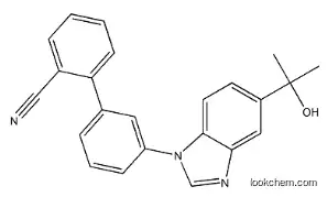 2-[3-[5-(2-hydroxypropan-2-yl)benzimidazol-1-yl]phenyl]benzonitrile,951650-22-9