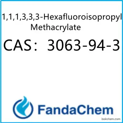 1,1,1,3,3,3-Hexafluoroisopropyl Methacrylate CAS：3063-94-3 from Fandachem
