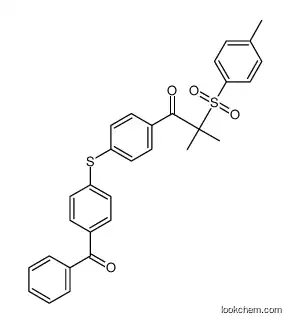 1-[4-(4-benzoylphenylsulfanyl)phenyl]-2-methyl-2-(4-methylphenylsulfonyl)propan-1-one            272460-97-6