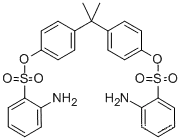 2-Aminobenzenesulfonic acid (1-methylethylidene)di-4,1-phenylene ester-CAS NO.: 68015-60-1