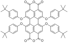 1,6,7,12 - Tetra-tert-butylphenoxyperylene - 3,4,9,10-tetracarboxylic dianhydrideCAS NO.: 156028-30-7