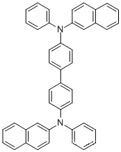 N,N'-Bis(naphthalene-2-yl)-N,N'-bis(phenyl)benzidine Cas NO.: 139255-17-7CAS NO.: 139255-17-7