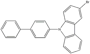 9-[1,1'-Biphenyl-4-yl]-3-bromo-9H-carbazoleCAS NO.: 894791-46-9