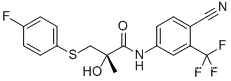 N-[4-Cyano-3-(trifluoromethyl)phenyl]-3-[(4-fluorophenyl)thio]-2-hydroxy-2-methylpropionamideCAS NO.: 90356-78-8
