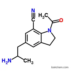 1-Acetyl-5-(2-aminopropyl)-7-indolinecarbonitrile 175837-01-1