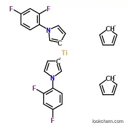 Bis(cyclopenta-1,3-diene)bis(1-(2,4-difluorophenyl)-3H-pyrrol-3-yl)titanium 125051-32-3