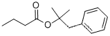 Benzyldimethylcarbinyl butyrateCAS NO.: 10094-34-5