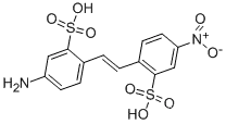 4-Nitro-4'-aminostilbene-2,2'-disulfonic acidCAS NO.: 119-72-2