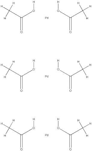 Palladium,hexakis[m-(acetato-kO:kO')]tri-, cycloCAS NO.: 53189-26-7
