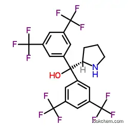 bis[3,5-bis(trifluoromethyl)phenyl]-[(2S)-pyrrolidin-2-yl]methanol     848821-76-1
