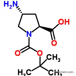 (2S,4R)-1-Boc-4-aminopyrrolidine-2-carboxylic acid 132622-69-6
