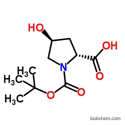 (2R,4S)-1-(tert-Butoxycarbonyl)-4-hydroxypyrrolidine-2-carboxylic acid      147266-92-0