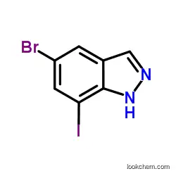 5-Bromo-7-iodo-1H-indazole                953410-86-1