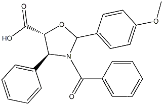 5-Oxazolidinecarboxylicacid, 3-benzoyl-2-(4-methoxyphenyl)-4-phenyl-, (4S,5R)-CAS NO.: 949023-16-9