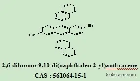 competitive Manufacture and R&D team for OLED intermediates  2,6-dibromo-9,10-di(naphthalen-2-yl)anthracene