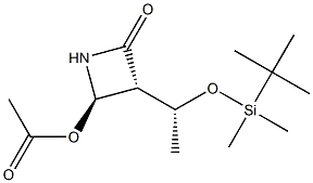 (3S,4R)-4-Acetoxy-3-[(R)-1-(tert-butyldimethylsilyloxy)ethyl]azetidin-2-oneCAS NO.: 76855-69-1