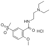 Benzamide,N-[2-(diethylamino)ethyl]-2-methoxy-5-(methylsulfonyl)-CAS NO.: 51012-32-9