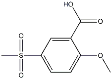 Benzoic acid,2-methoxy-5-(methylsulfonyl)-CAS NO.: 50390-76-6