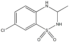 2H-1,2,4-Benzothiadiazine,7-chloro-3,4-dihydro-3-methyl-, 1,1-dioxideCAS NO.: 22503-72-6