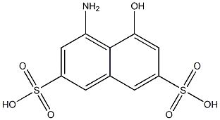 1-Amino-8-hydroxynaphthalene-3,6-disulphonic acidCAS NO.: 90-20-0