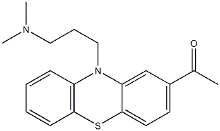 Ethanone,1-[10-[3-(dimethylamino)propyl]-10H-phenothiazin-2-yl]-CAS NO.: 61-00-7