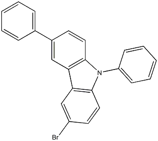 3-broMo-6,9-diphenyl-9H-carbazoleCAS NO.: 1160294-85-8