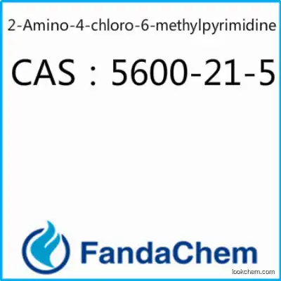 2-Amino-4-chloro-6-methylpyrimidine cas  5600-21-5