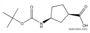 (1R,3S)-3-{[(tert-butoxy)carbonyl]amino}cyclopentane-1-carboxylic acid