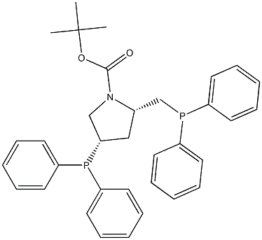 (2S,4S)-(-)-N-BOC-4-Diphenylphosphino-2-diphenylphosphinomethyl-pyrrolidineCAS NO.: 61478-28-2