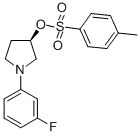 3-Pyrrolidinol, 1-(3-fluorophenyl)-, 3-(4-methylbenzenesulfonate), (3R)-CAS NO.: 873945-29-0