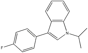 3-(4-Fluorophenyl)-1-isopropyl-1H-indoleCAS NO.: 93957-49-4