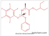 manufacturer in china L-Alanine,?N-[(S)-(2,3,4,5,6-pentafluorophenoxy)phenoxyphosphinyl]-, 2-ethylbutyl ester exporter
