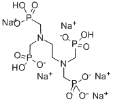 Ethylenediamine tetra(methylenephosphonic acid) pentasodium saltCAS NO.: 7651-99-2
