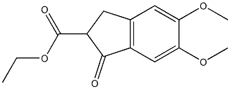 Ethyl 2,3-dihydro-5,6-dimethoxy-1-oxo-1H-indene-2-carboxylateCAS NO.: 53295-44-6