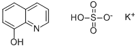 8-Hydroxyquinoline potassium sulfateCAS NO.: 15077-57-3