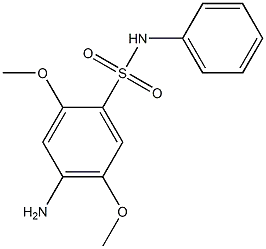 4-Amino-2,5-dimethoxy-N-phenylbenzenesulphonamideCAS NO.: 52298-44-9