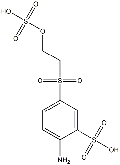 Aniline-4-beta-ethyl sulfonyl sulfate-2-sulfonic acidCAS NO.: 42986-22-1