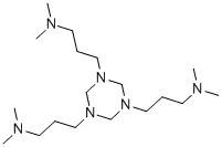 1,3,5-Tris[3-(dimethylamino)propyl]hexahydro-1,3,5-triazineCAS NO.: 15875-13-5