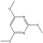 4,6-Dimethoxy-2-methylthiopyrimidineCAS NO.: 90905-46-7