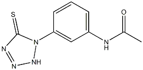 N-[3-(5-Mercapto-1H-1,2,3,4-tetraazol-1-yl)phenyl]acetamideCAS NO.: 14070-48-5