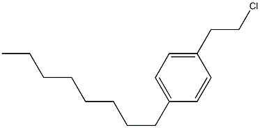 Benzene, 1-(2-chloroethyl)-4-octyl-CAS NO.: 849818-29-7