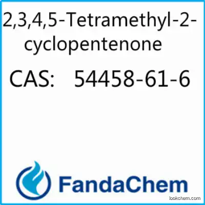 2,3,4,5-Tetramethyl-2-cyclopentenone cas  54458-61-6 from Fandchem