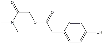 2-(dimethylamino)-2-oxoethyl 2-(4-hydroxyphenyl)acetateCAS NO.: 59721-16-3