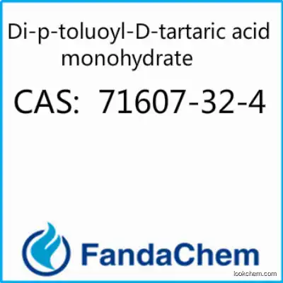 Di-p-toluoyl-D-tartaric acid monohydrate cas ：71607-32-4 from Fandachem
