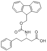 FMOC-(S)-3-AMINO- 5-PHENYLPENTANOIC ACIDCAS NO.: 219967-74-5