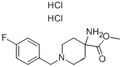 4-AMINO-1-(4-FLUORO-BENZYL)-PIPERIDINE-4-CARBOXYLIC ACID METHYL ESTER DIHYDROCHLORIDECAS NO.: 916422-84-9